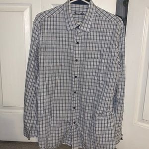 Men’s Tasso Elba long sleeve button down